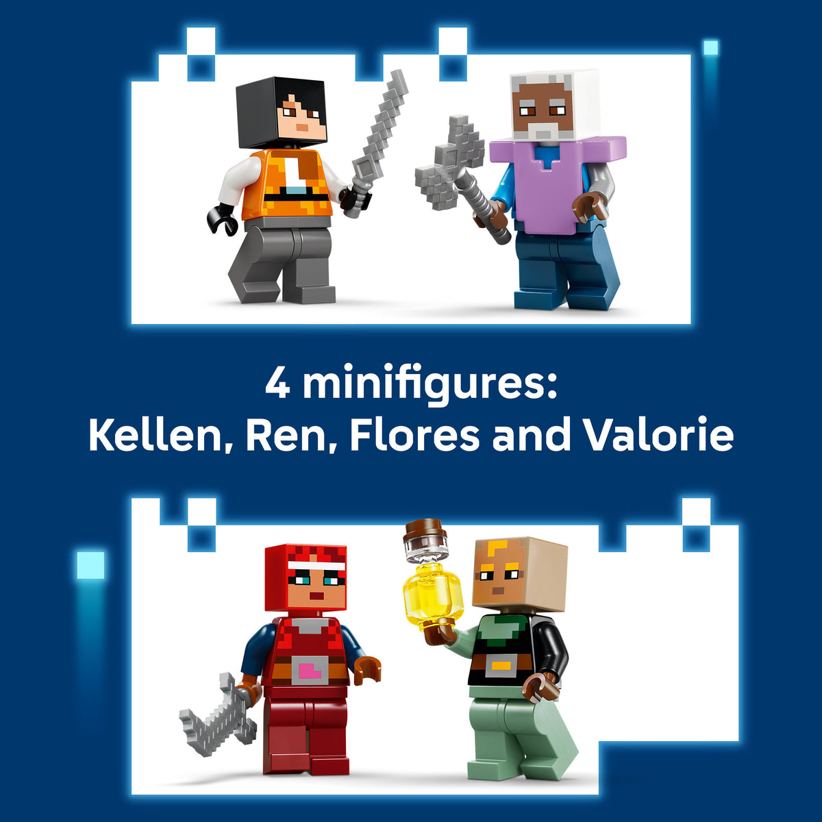 LEGO 21591 Minecraft The Twisted Warden Battle - Toyworld NZ