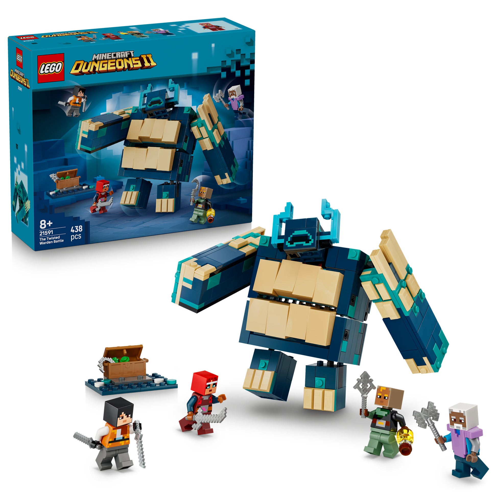 LEGO 21591 Minecraft The Twisted Warden Battle - Toyworld NZ