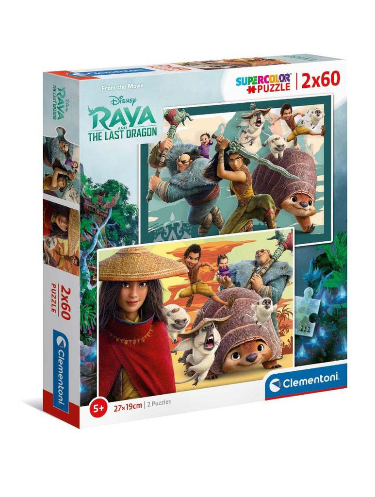 Clementoni Maxi Puzzle Raya Und Der Letzte Drache – 60 Teile, Extra Große Teile, Ab 4 Jahren