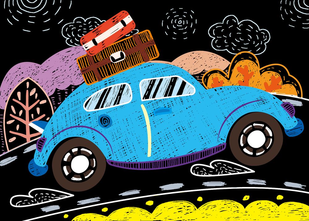 Avenir - Mini Scratch Book - Cars