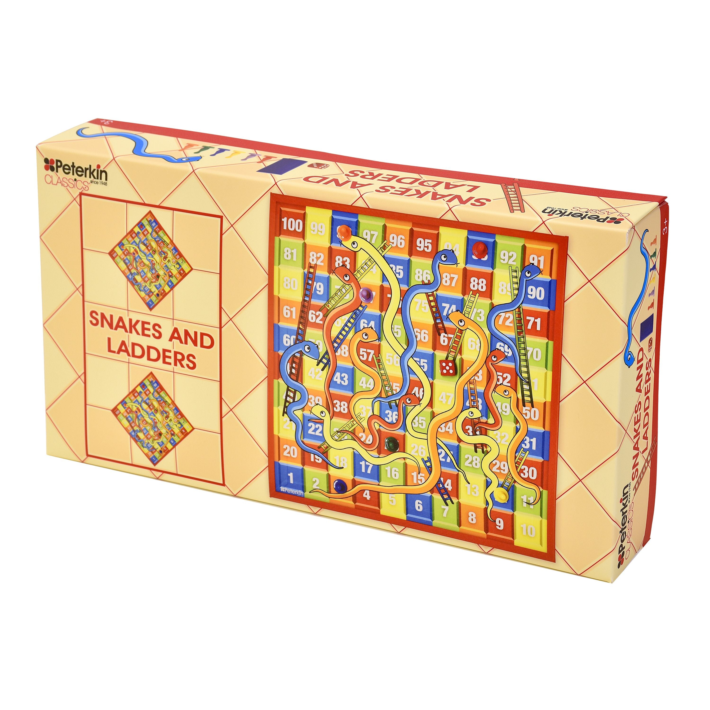 Peterkin Snakes & Ladders Game Gift Box