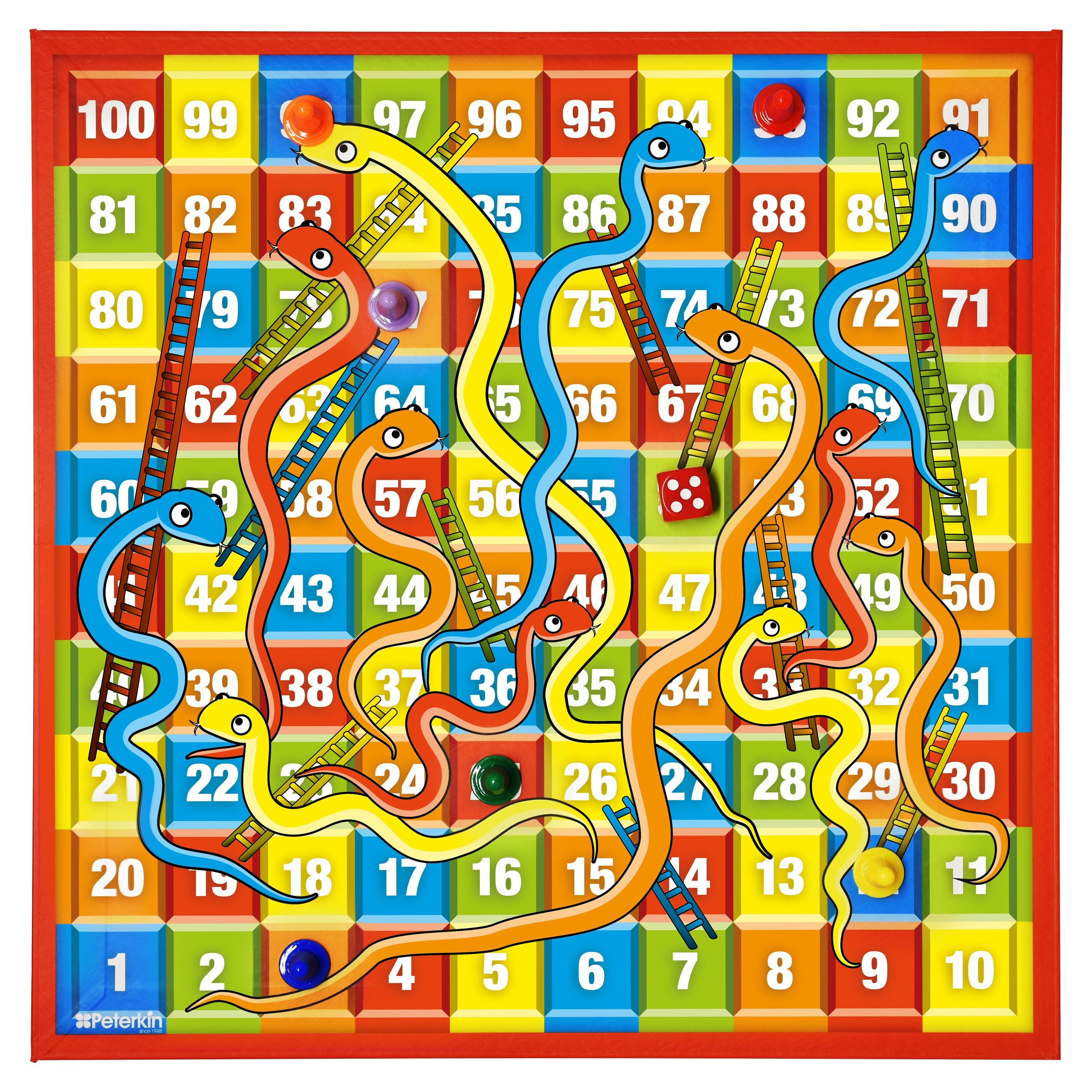 Peterkin Snakes & Ladders Game Gift Box