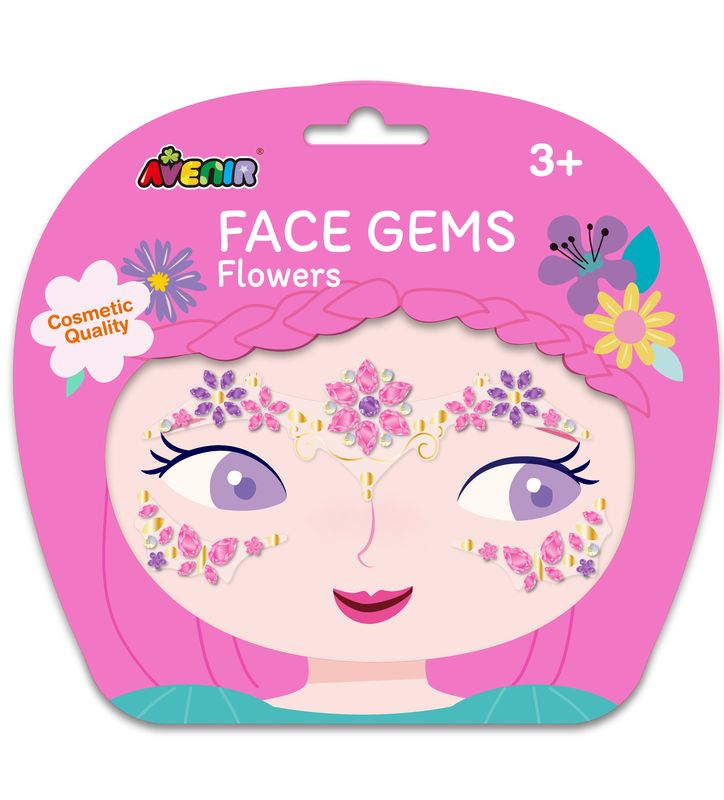 Avenir Face Gems Flower