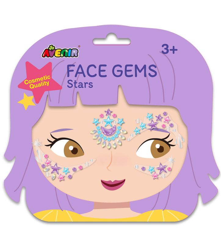 Avenir Face Gems Stars
