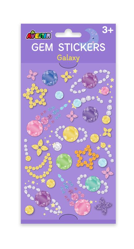 Avenir Gem Stickers Galaxy