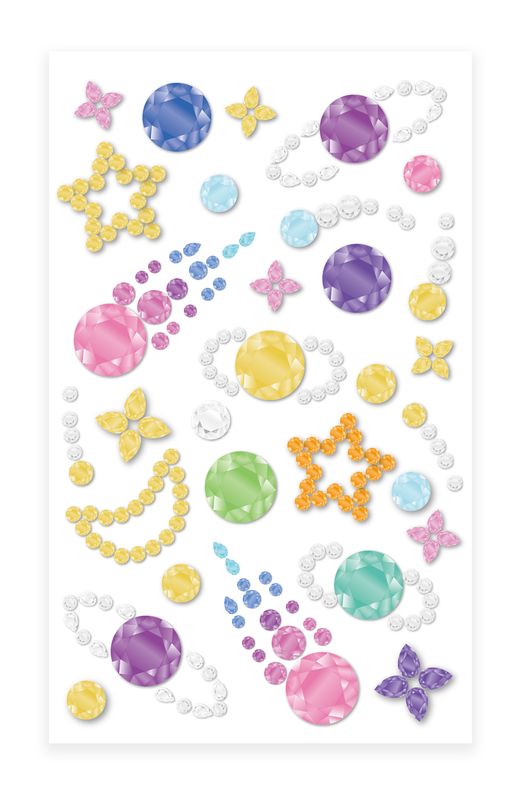 Avenir Gem Stickers Galaxy
