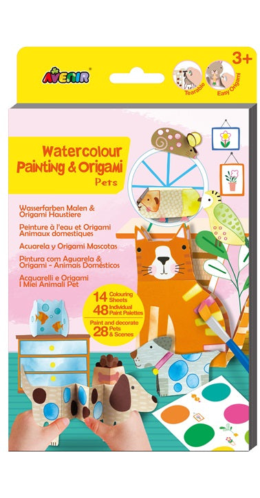 Avenir Watercolour Painting & Origami Pets