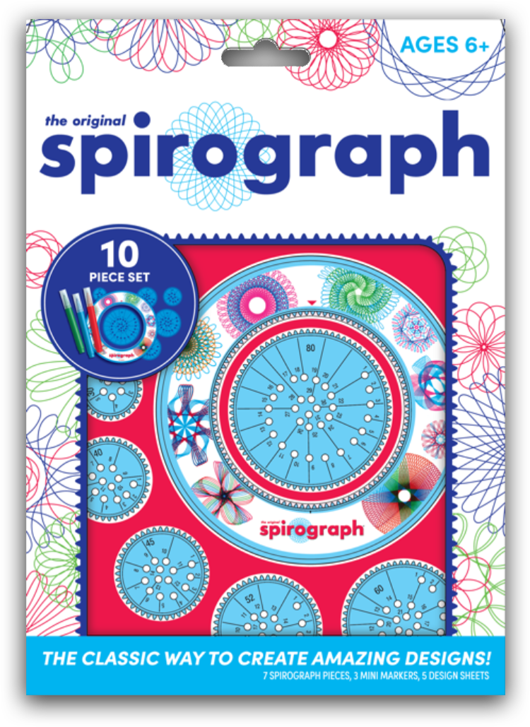 Spirograph Value Set Scratch And Shimmer