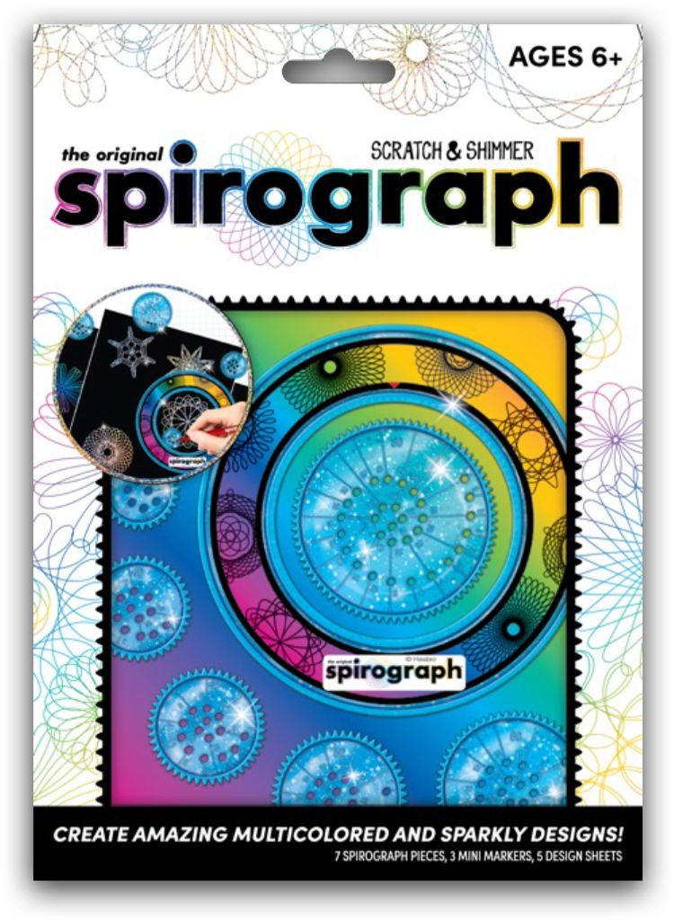 Spirograph Value Set Scratch And Shimmer