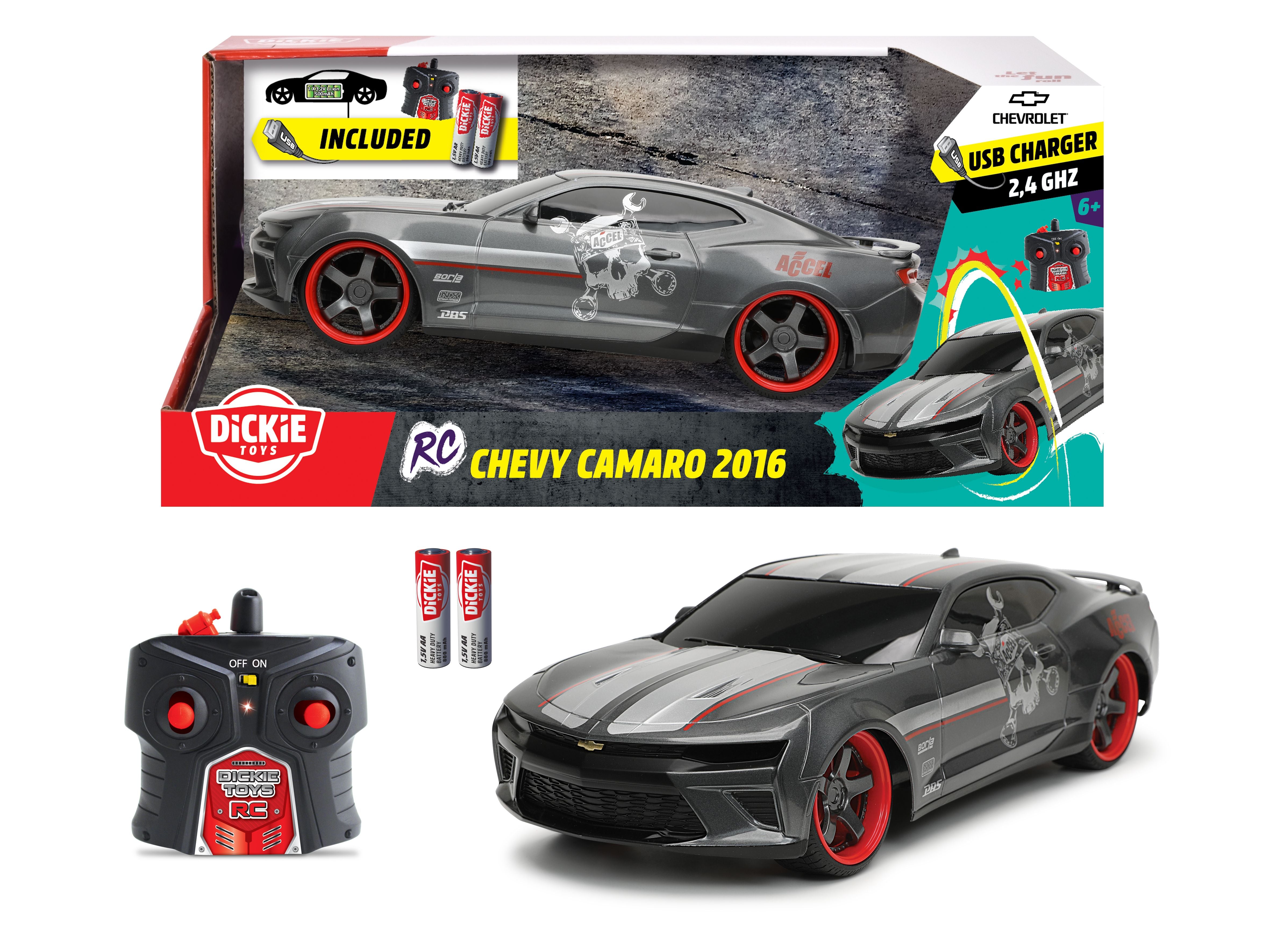 Dickie Toys 1:16 Remote Control Chevy Camaro 2016
