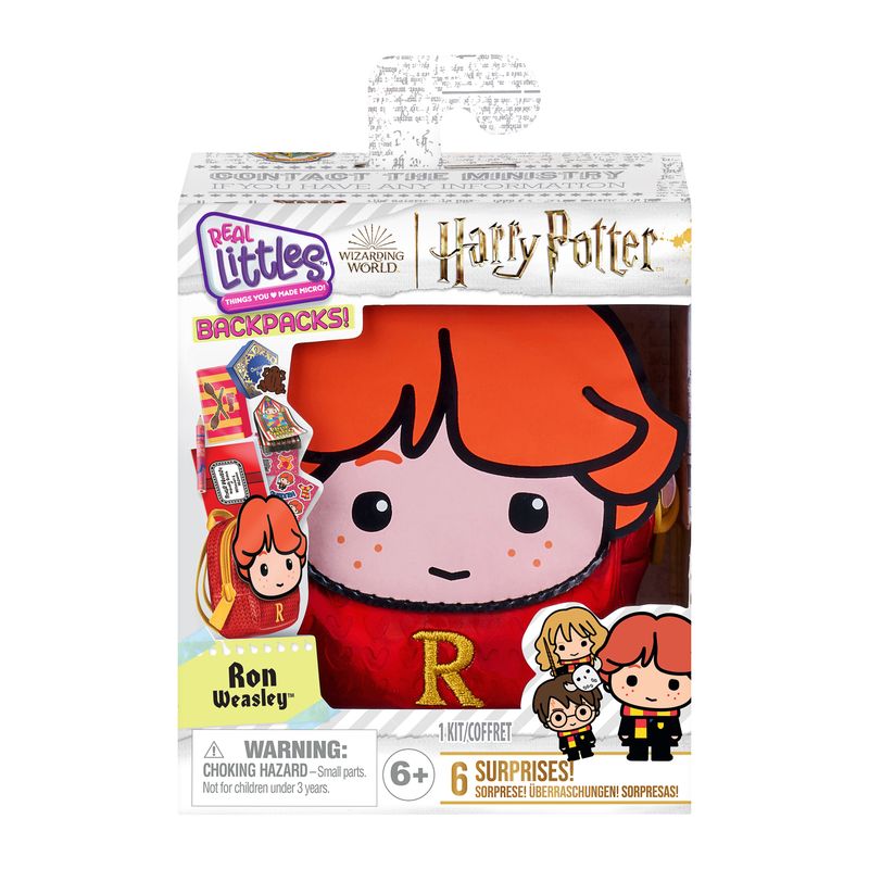 Real Littles Harry Potter Back Pack - Ron Weasley - Toyworld NZ