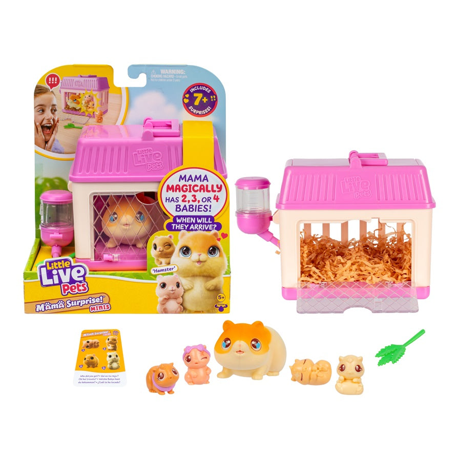 Little Live Pets Mama Surprise Series 4 Mini Playset Hamster