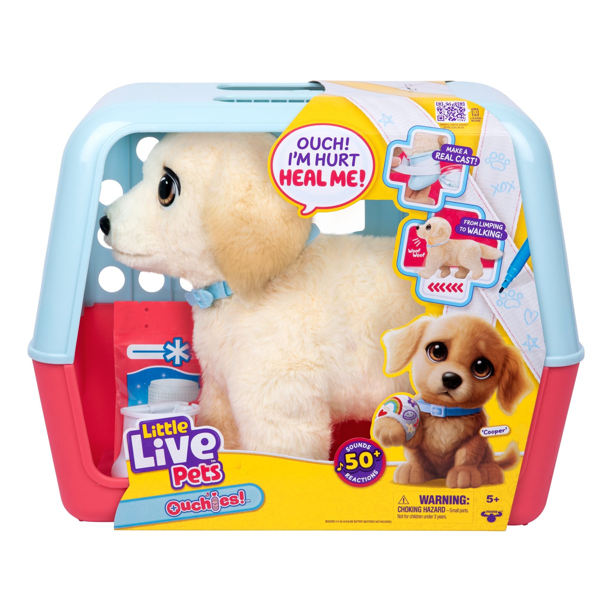Little Live Pets Ouchies! Cooper – Toyworld NZ