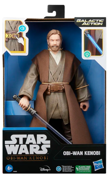 Star Wars Galactic Action Obi-Wan Kenobi Action Figure – Toyworld NZ