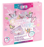 Butterfly Sketchbook & Drawing Set