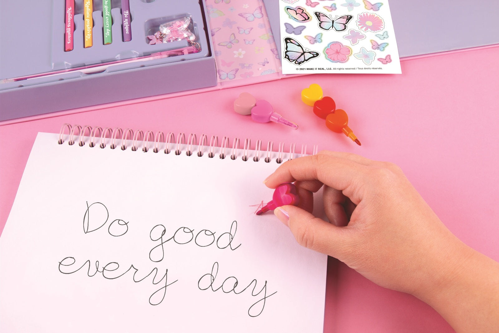 Butterfly Sketchbook & Drawing Set