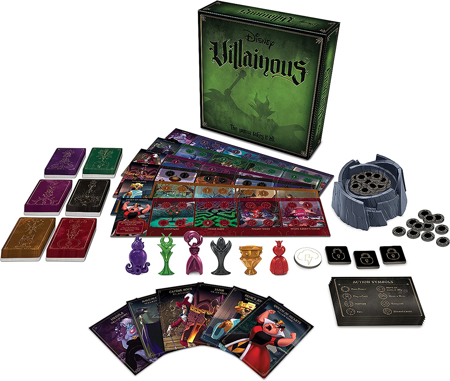Ravensburger Disney Villainous The Worst Takes It All Game - Toyworld NZ