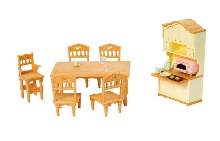 Sylvanian Families Dining Room Accessories Set