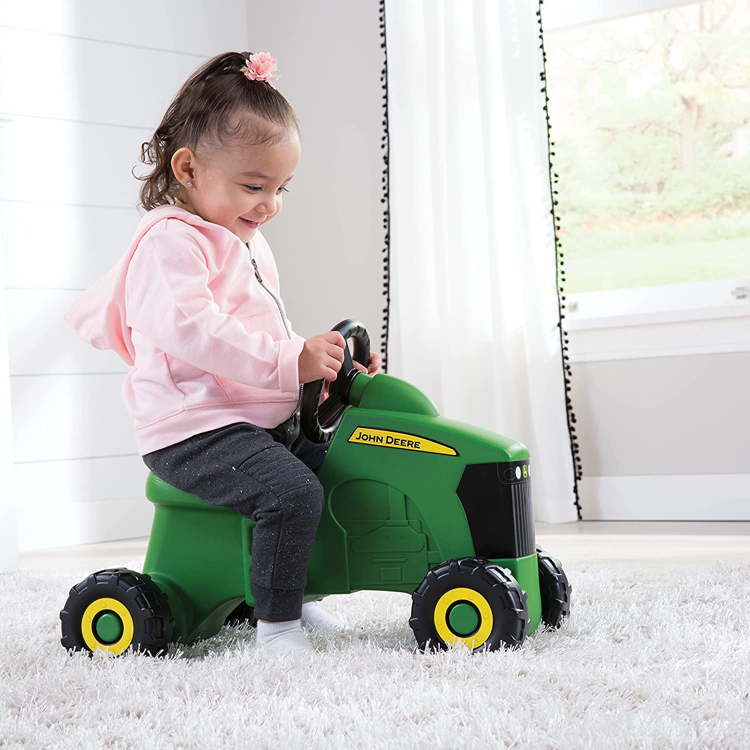 John Deere Sit N Scoot Tractor Ride On - Toyworld NZ