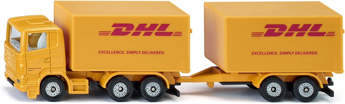 Siku 1694 Scania Dhl Truck And Trailer