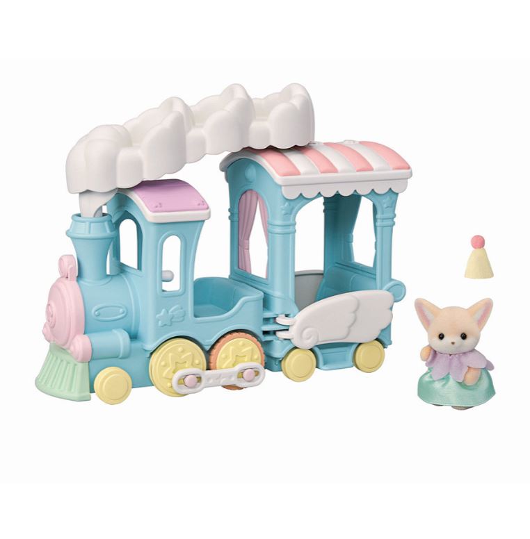 Sylvanian Families Floating Cloud Rainbow Train