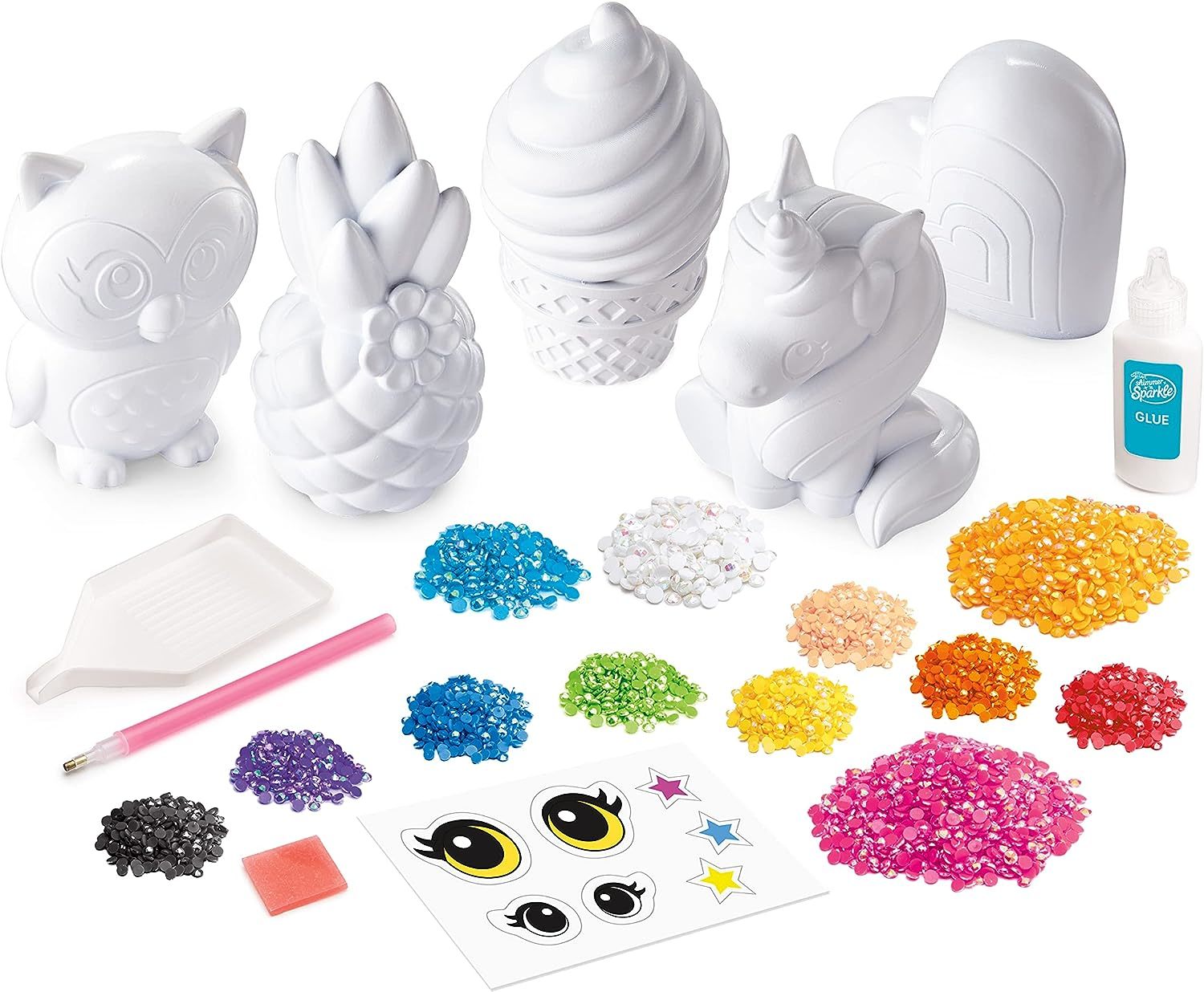 Cra-Z-Art Shimmer 'N Sparkle 3D Crystal Gem Creations