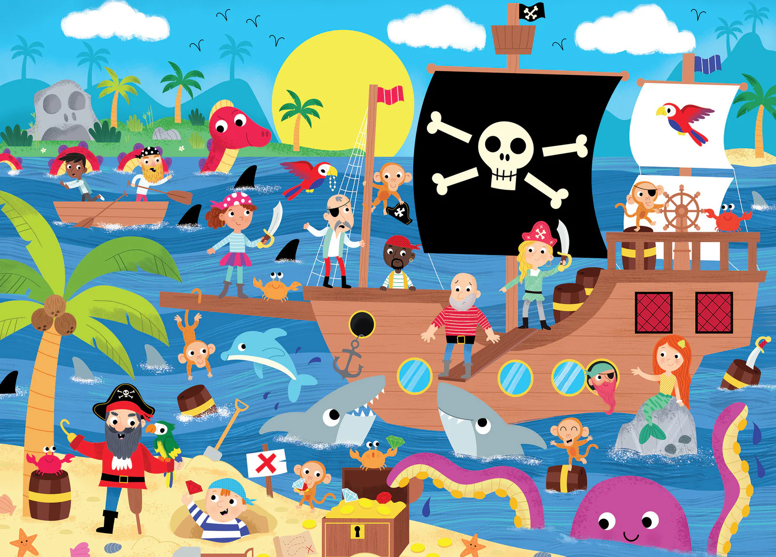 Playtime Fun 35pc Jigsaw Puzzle Assorted Styles