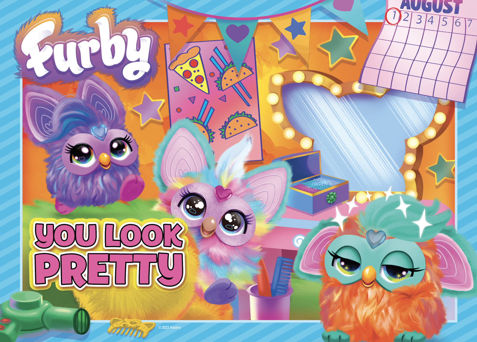 Furby 35Pc Frame Tray