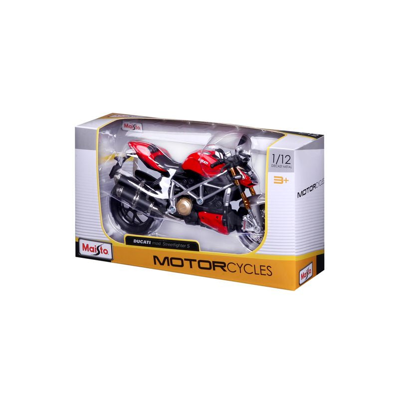 Maisto 1:12 Motor Cycles Ducati Mod. Streetfighter S