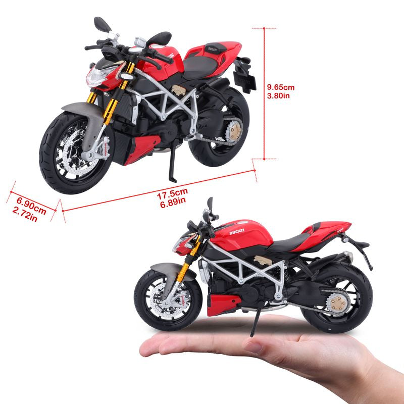 Maisto 1:12 Motor Cycles Ducati Mod. Streetfighter S