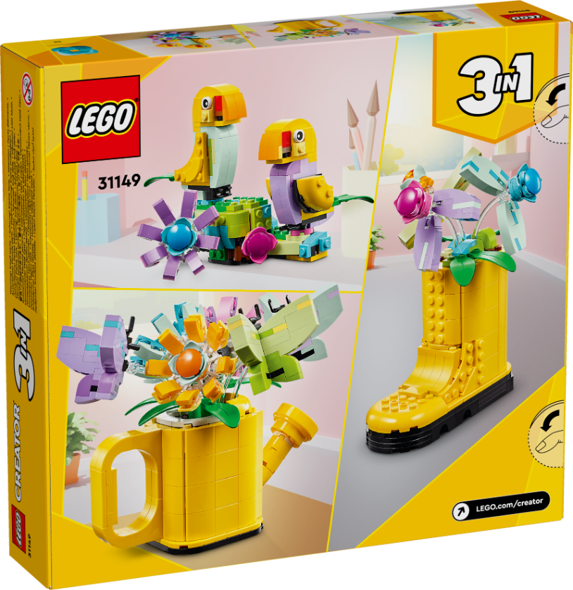 LEGO 31149 Creator Flowers In Watering Can