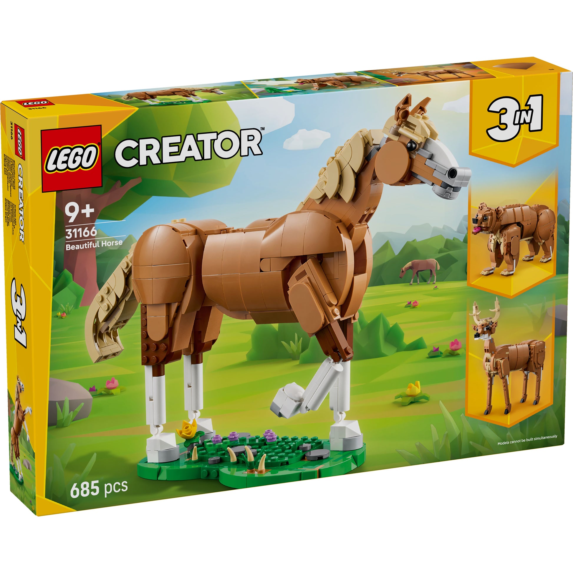 LEGO 31166 Creator Beautiful Horse - Toyworld NZ