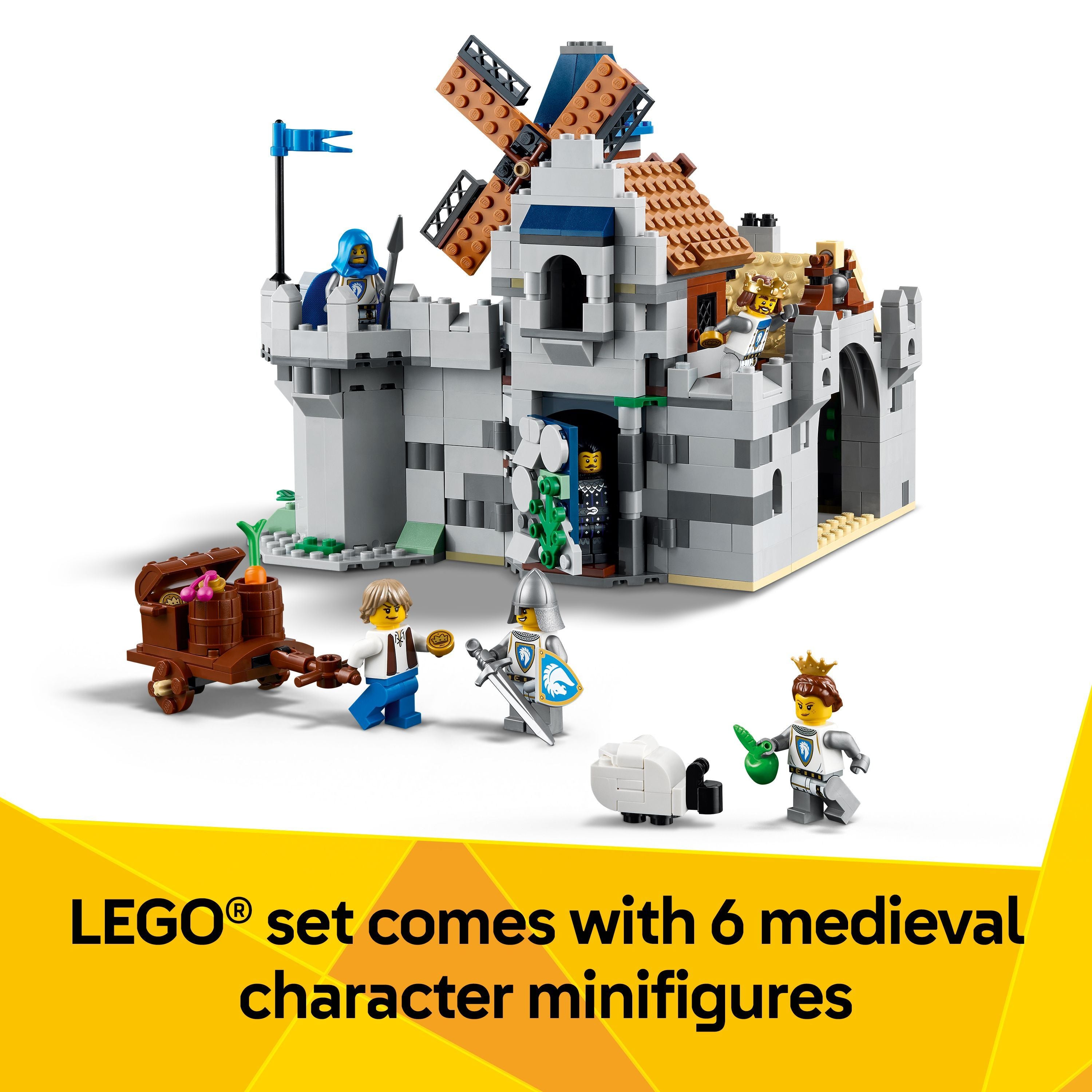 LEGO 31168 Creator Medieval Horse Knight Castle