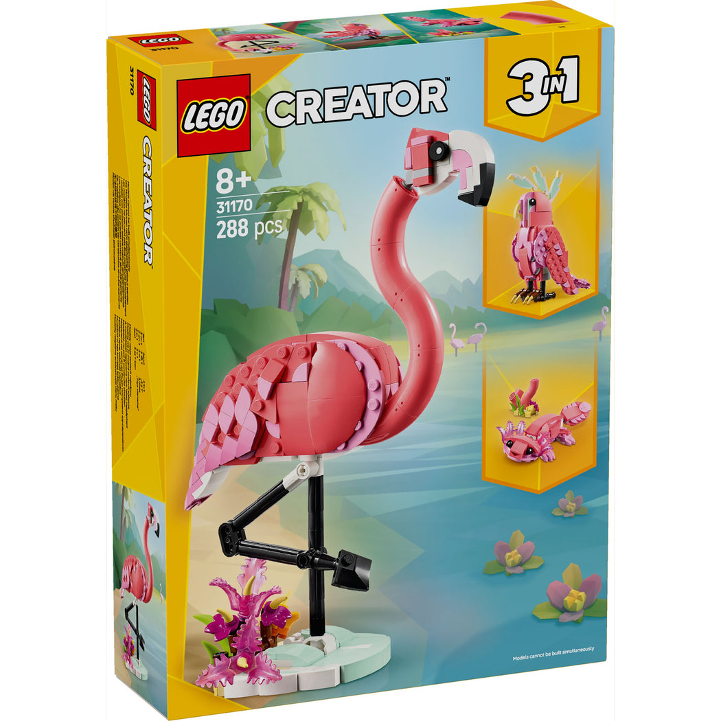LEGO 31170 Creator Wild Animal: Pink Flamingo - 2