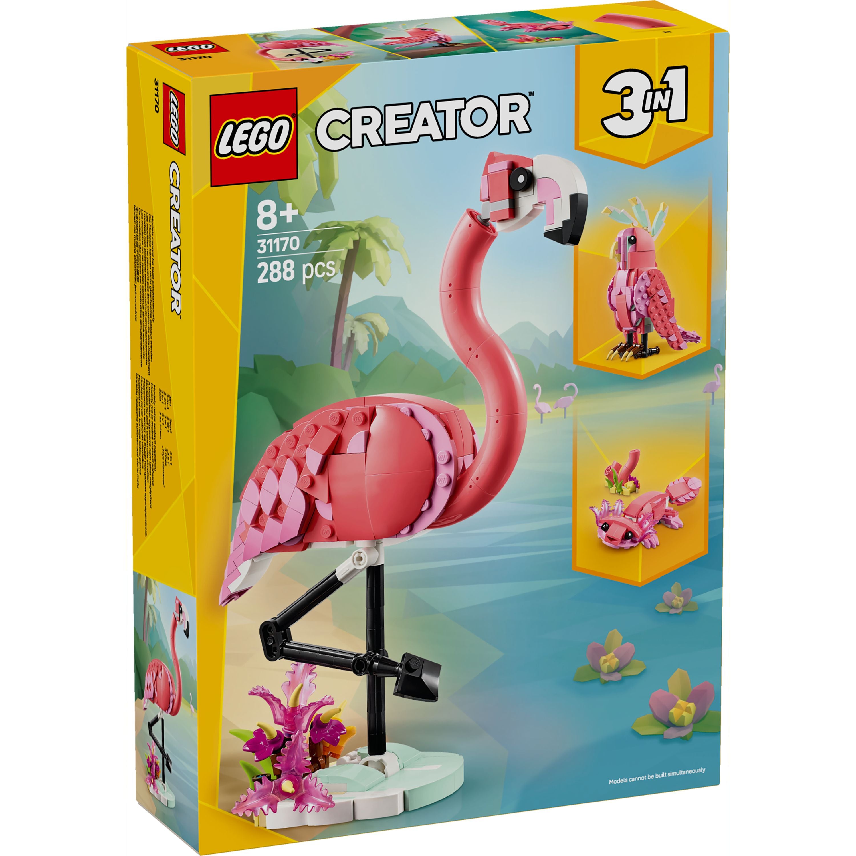 LEGO 31170 Creator Wild Animal: Pink Flamingo