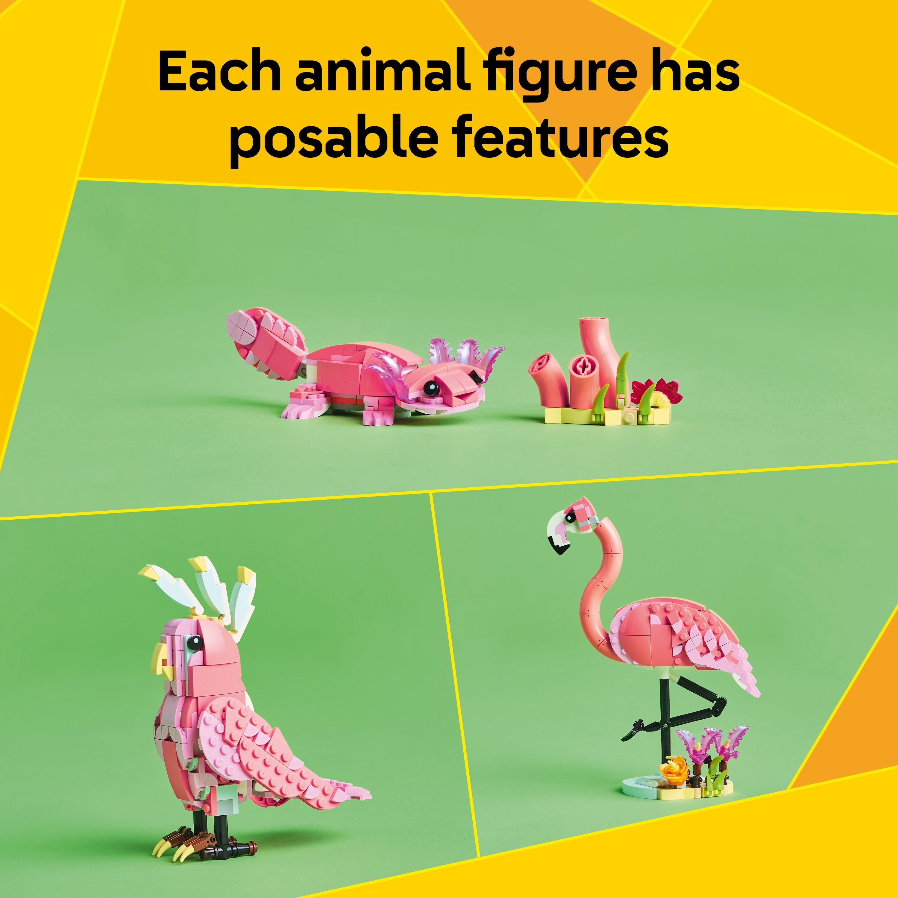 LEGO 31170 Creator Wild Animal: Pink Flamingo