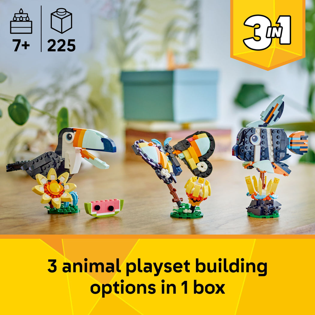 LEGO 31173 Creator Wild Animals: Tropical Toucan - 4