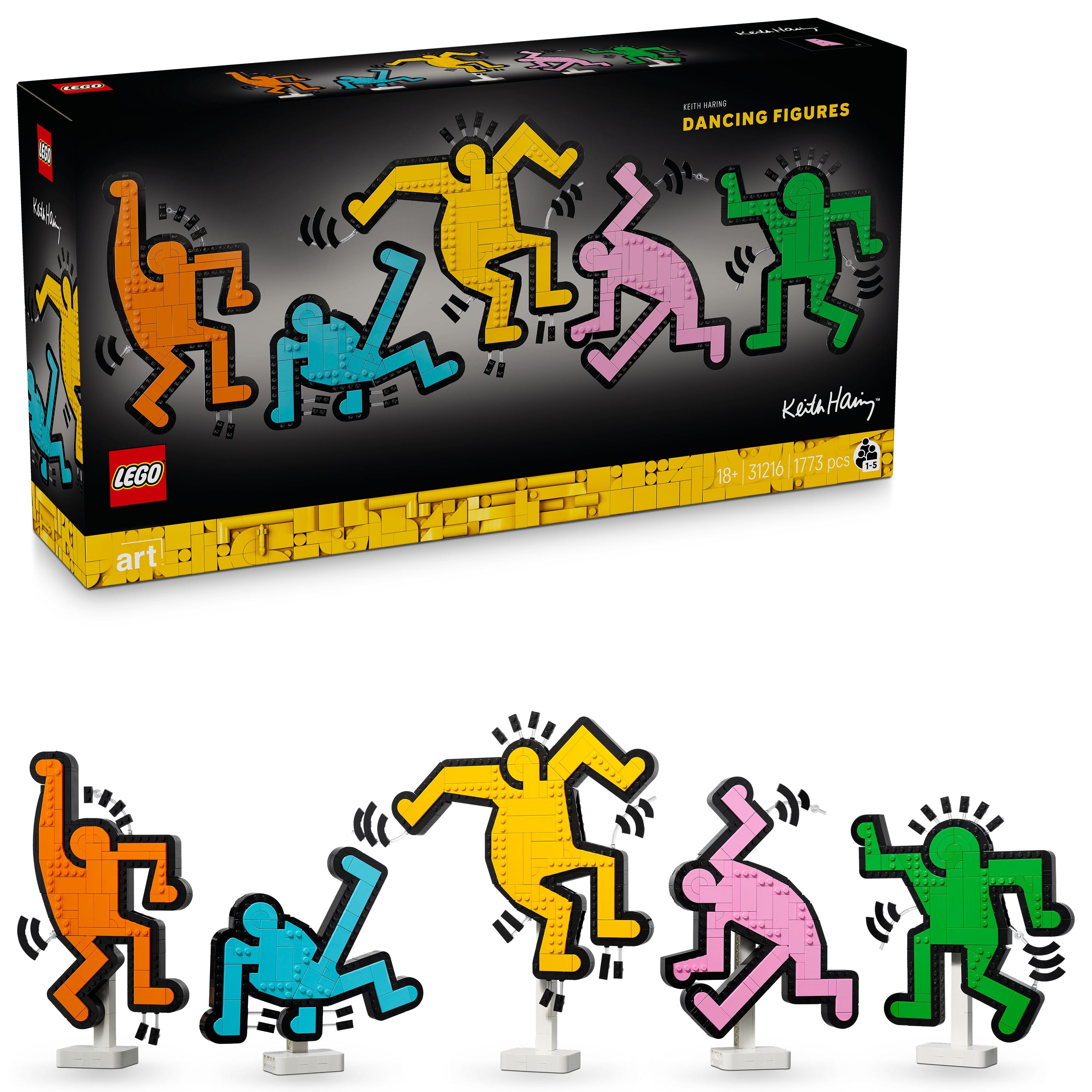 LEGO 31216 Art Keith Haring – Dancing Figures