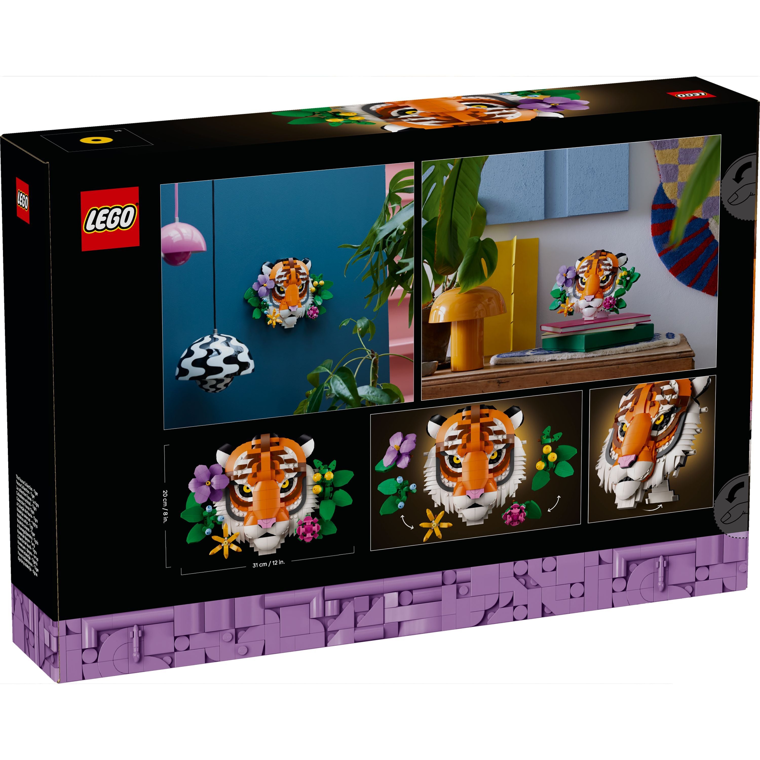 LEGO 31217 Art The Fauna Collection – Tiger