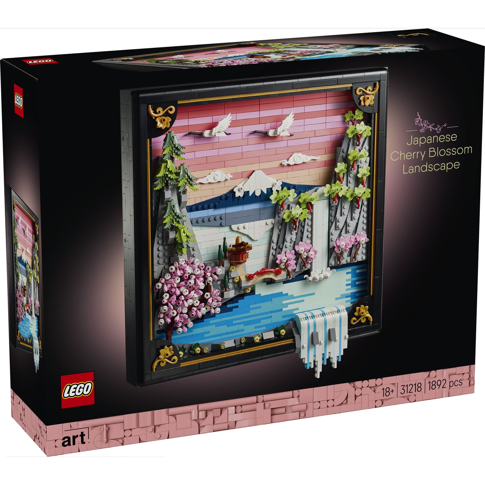 LEGO 31218 Art Japanese Cherry Blossom Landscape – Toyworld NZ