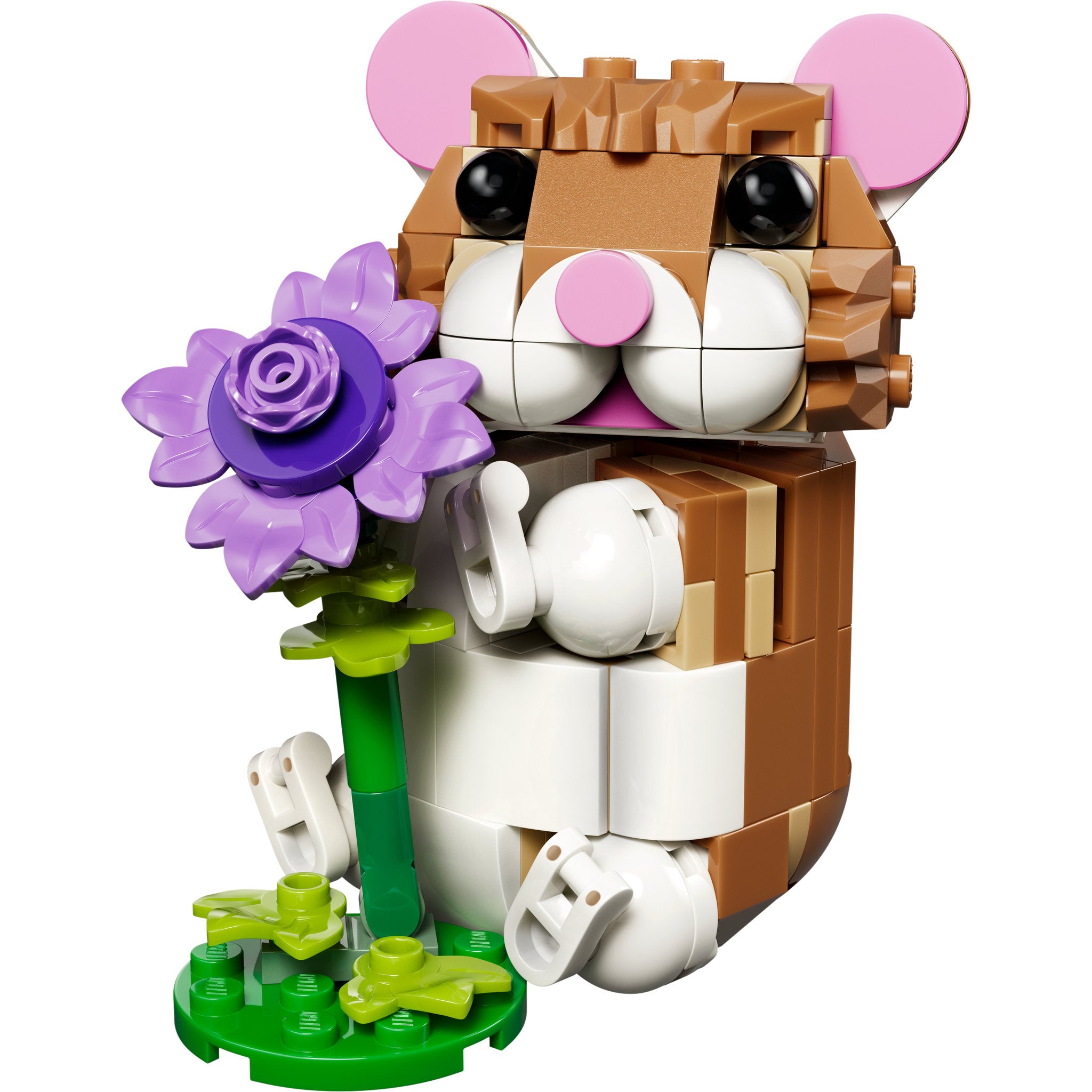 LEGO 31376 Creator Cute Hamster With a Flower