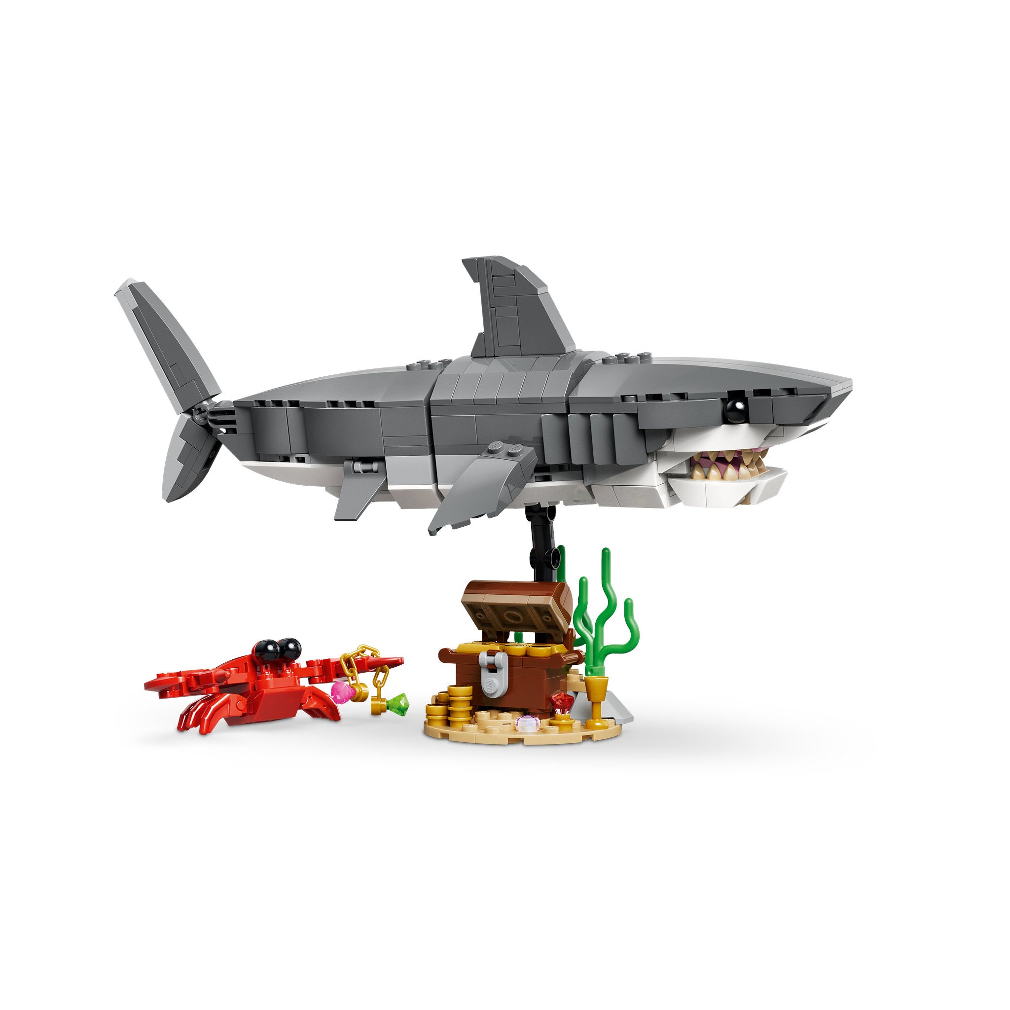 LEGO 31381 Creator Fierce Shark With A Treasure Chest