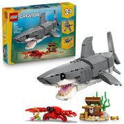 LEGO 31381 Creator Fierce Shark With A Treasure Chest