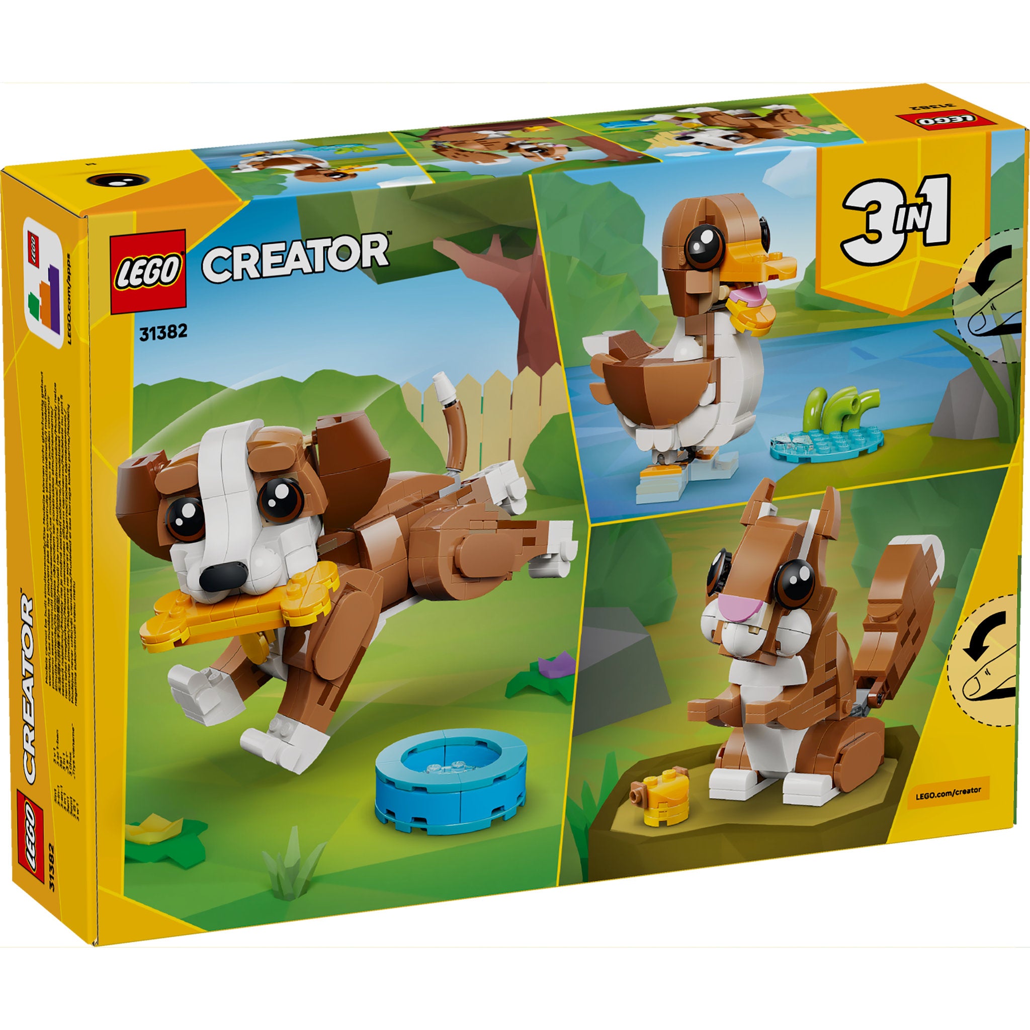 LEGO 31382 Creator Cute Animals: Playful Puppy Dog