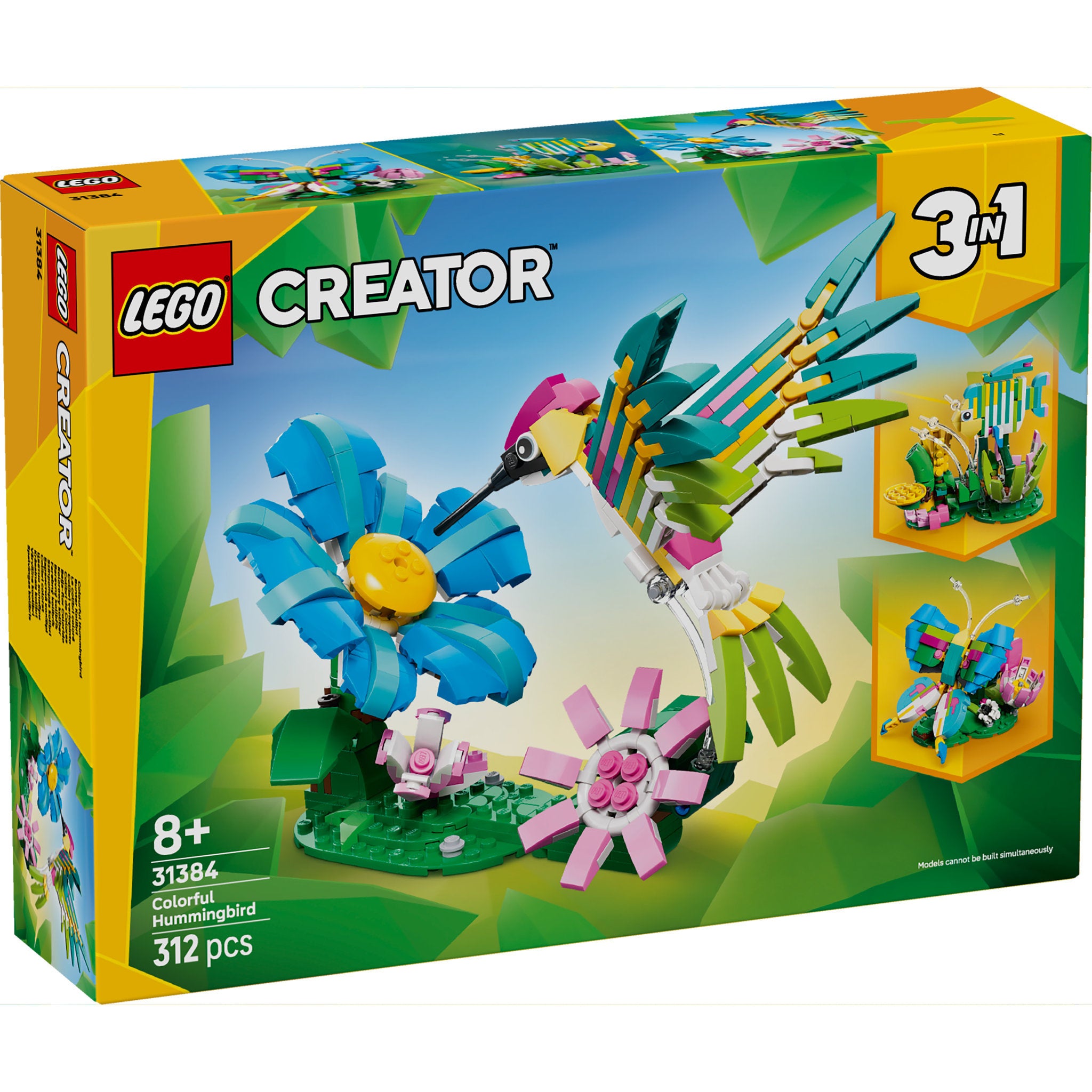 LEGO 31384 Creator Wild Animals: Colourful Hummingbird