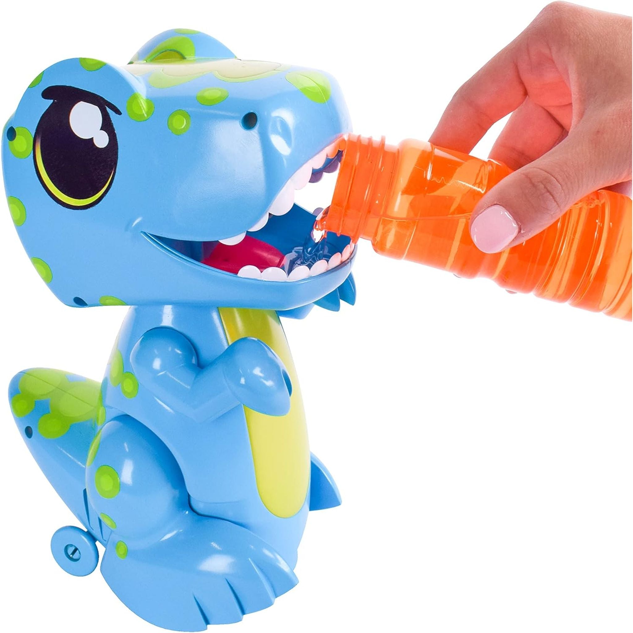 Maxx Bubbles Bump N Go Dino Bubbler Blue