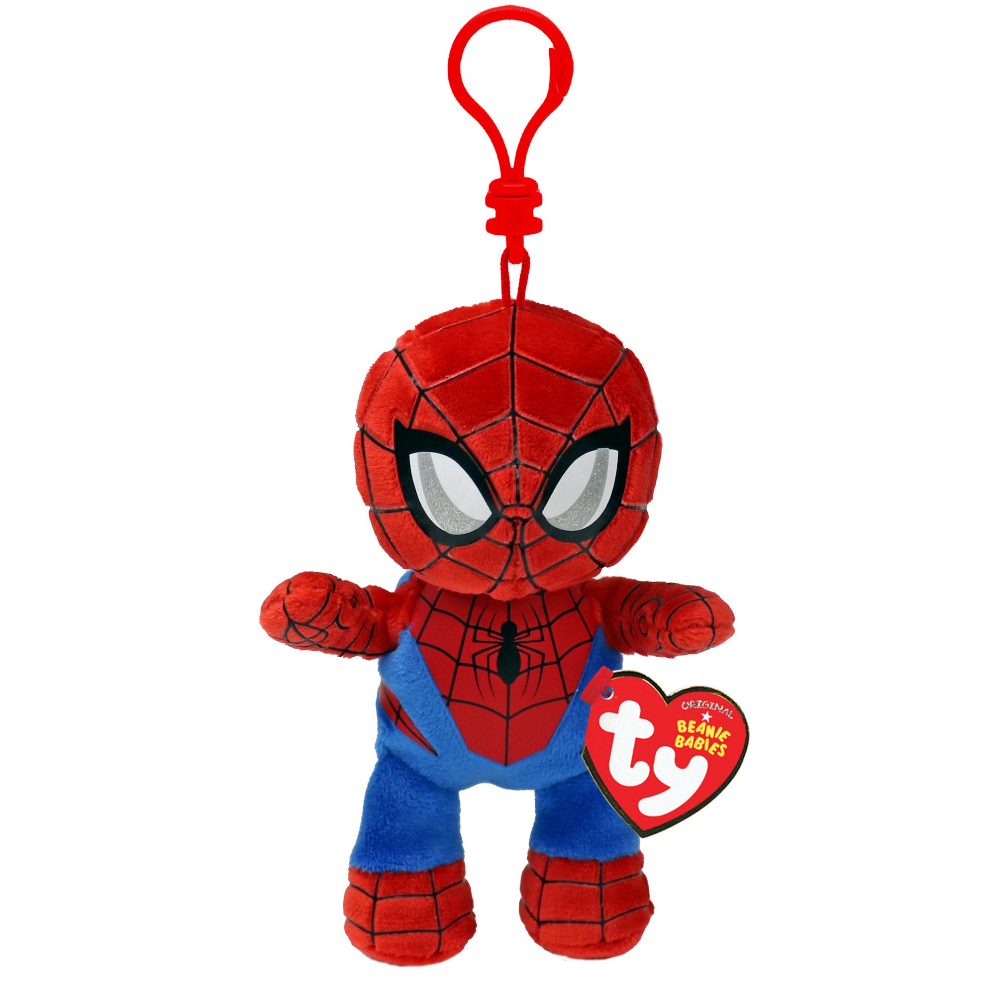 Ty Beanie Babies Floppy Clip - Marvel Spider-Man