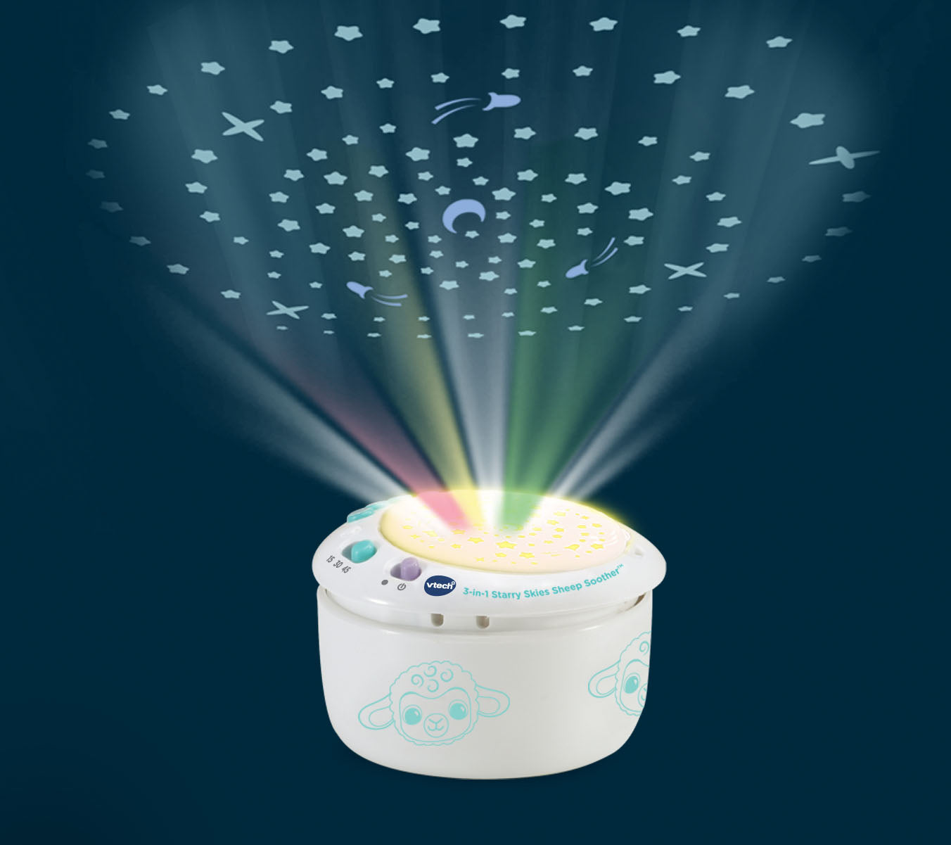 VTech 3-in-1 Starry Skies Sheep Soother