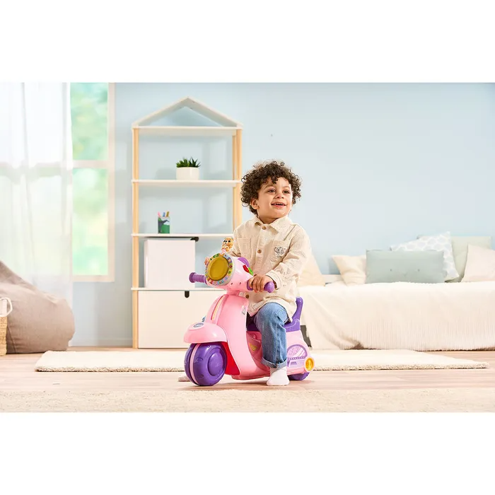 VTech 2-In-1 Ride & Balance Scooter - Pink