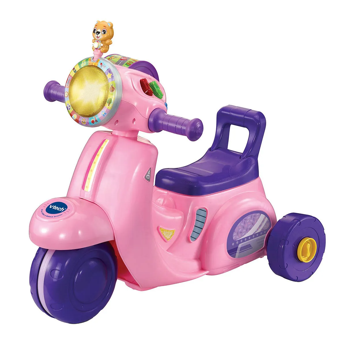 VTech 2-In-1 Ride & Balance Scooter - Pink